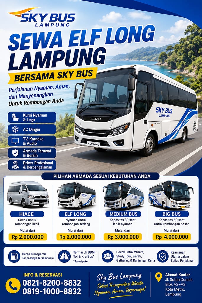 Sewa Elf Long Lampung
