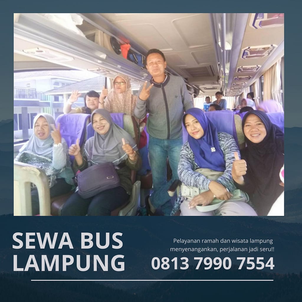 Sewa bus wisata lampung