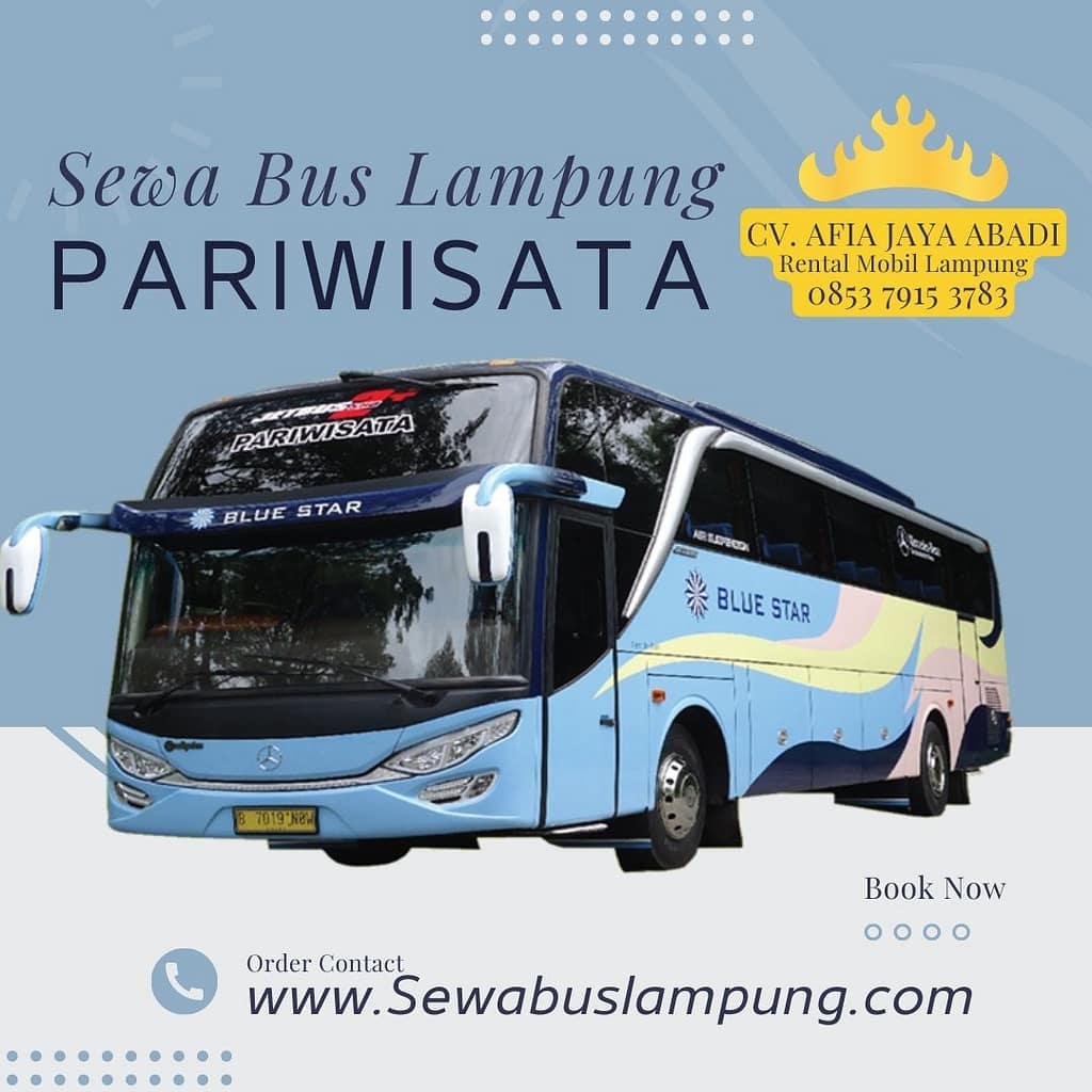 Sewa bus pariwisata blue star