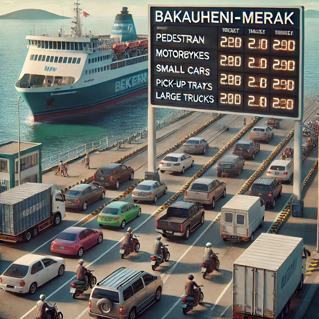 Biaya Penyebrangan Bakhauheni merak