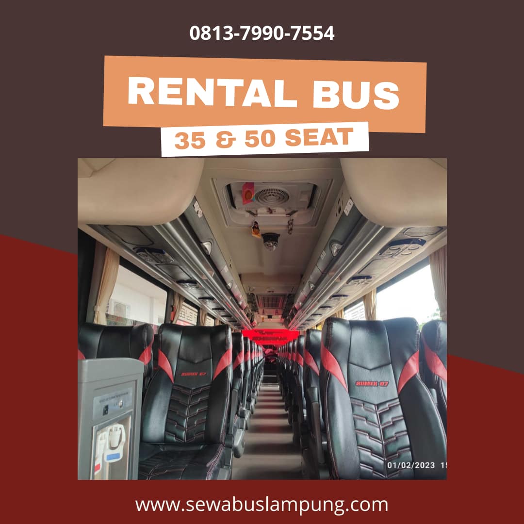 sewa bus pariwisata metro lampung