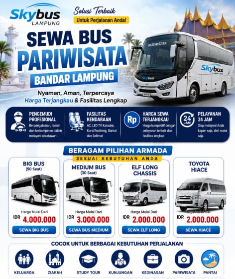 Sewa Bus Lampung SKybus Sewa Bus Lampung SKybus