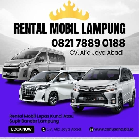 rental mobil metro lampung lepas kunci