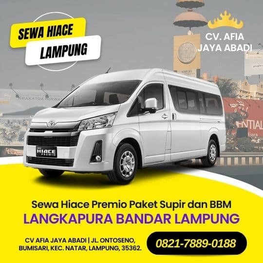 Sewa Elf Hiace Bandar Lampung