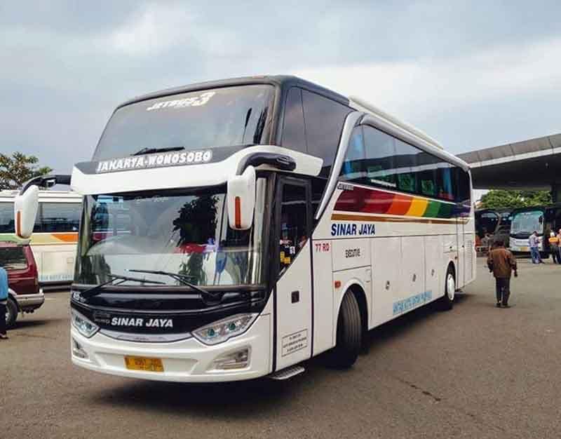 harga tiket bus sinar jaya lampung