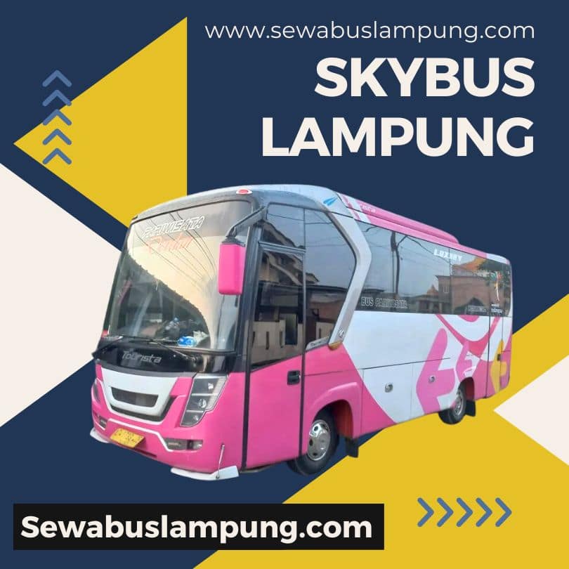 Sewa bus pariwisata metro lampung