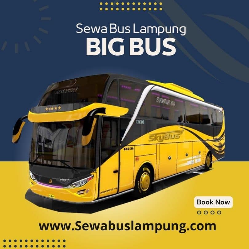 Harga sewa bus pariwisata lampung