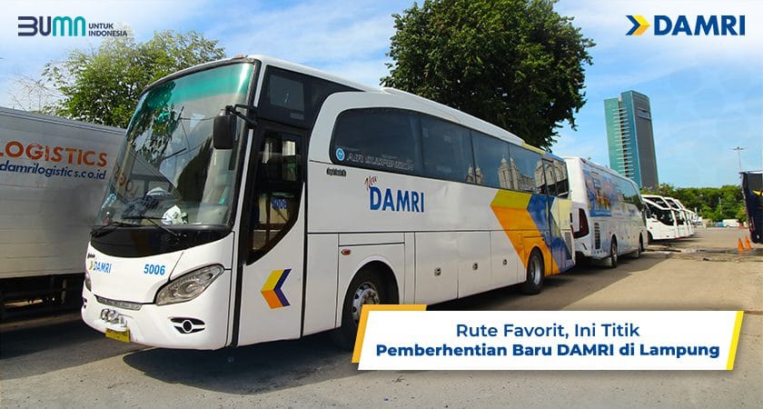 Bus Damri Lampung Jakarta