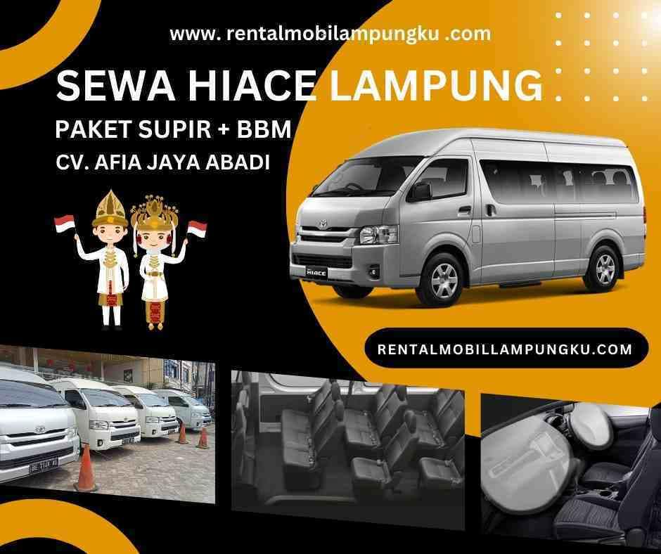 Sewa Hiace Lampung