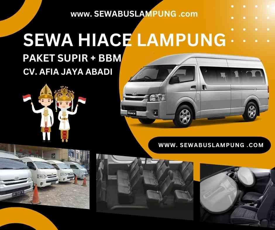 Rental Hiace Lampung